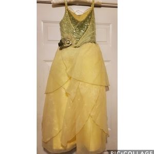 Girls size 13 Princess Tiana Costume